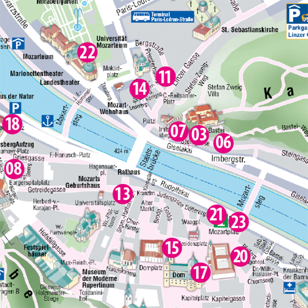 Gay Salzburg Map